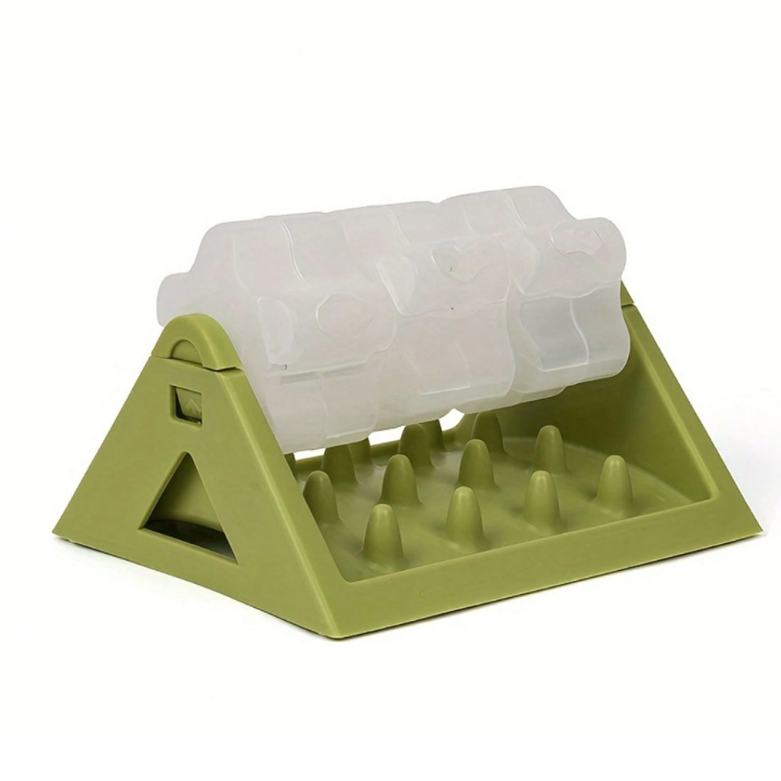 Rotating Puzzle Dog Bowl Slow Feeder Anti Bloat Gulp Interactive Feed Dish 8