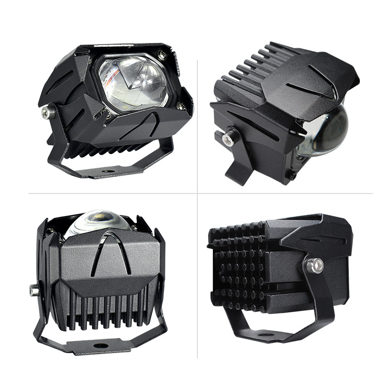 Motorcycle Strong Light Color Lens Spotlight — foto 3
