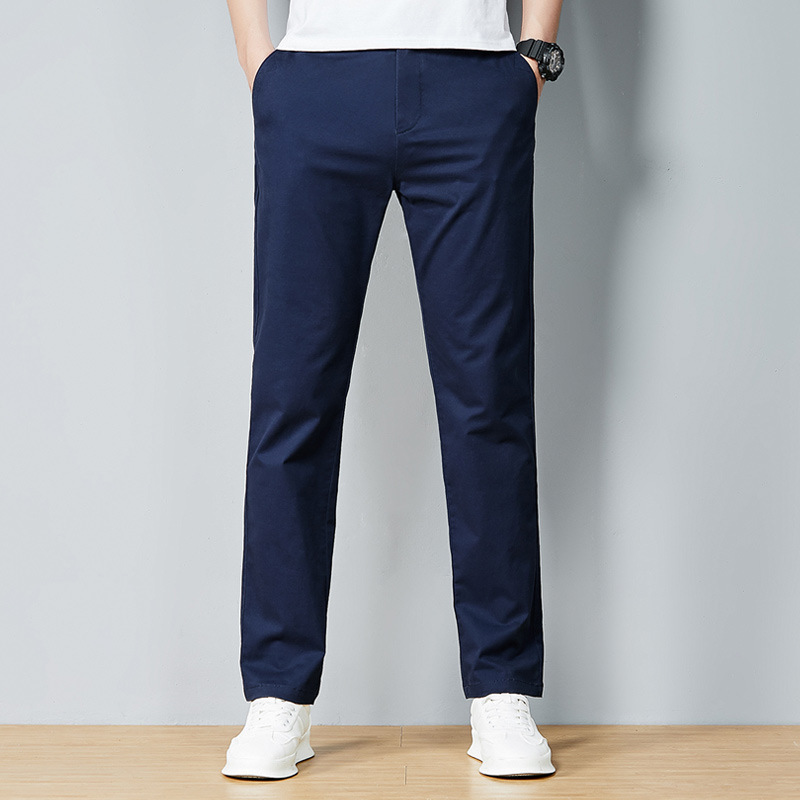 Title 3, Mens Casual Pants Loose Straight Trousers Ice ...