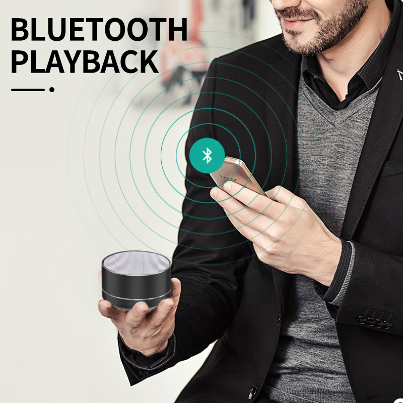 A10 Wireless Bluetooth Speaker Subwoofer Portable Mini Speaker Gift Support TF Card For House Party Mobile News Broadcast - Image 13