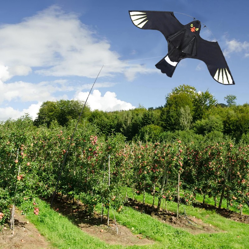 Flying Hawk Kite Garden Bird Repeller Scarer Deterrent Pest