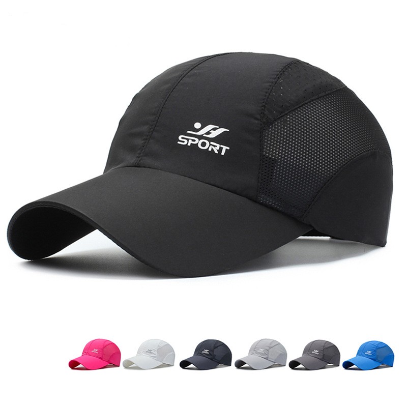 Men's Sun Visor Outdoor Quick-drying Fabric Baseball Net Hat