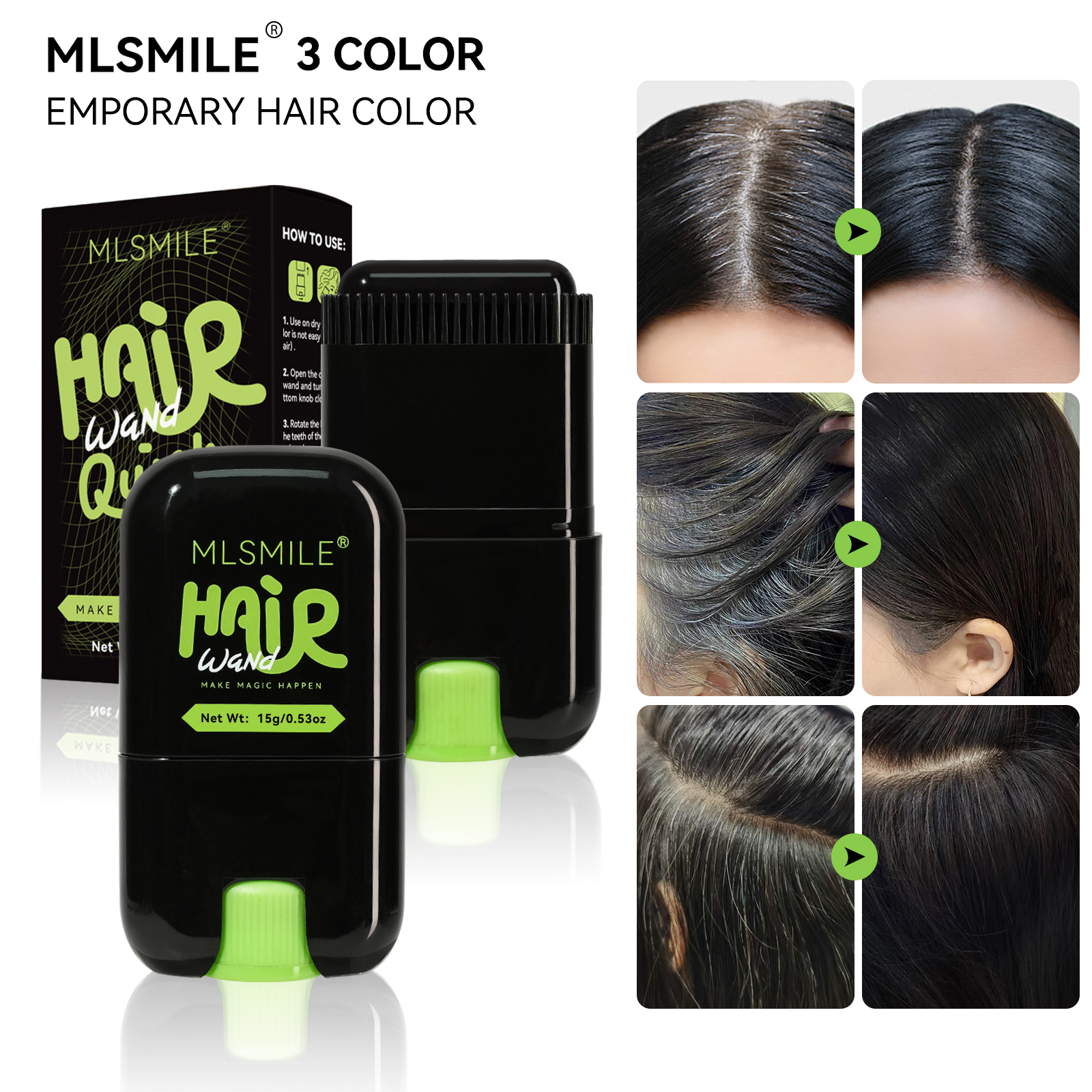 Hairstyling Wand-comb