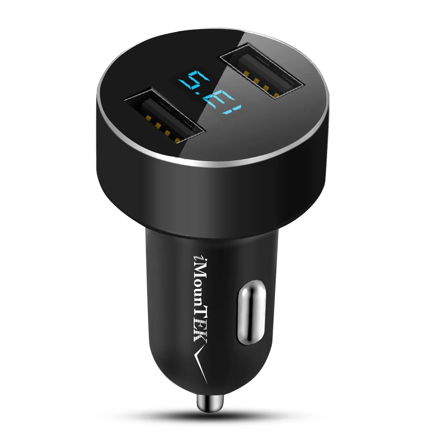 Universal 15W-3.1A Dual USB Car Charger Adapter