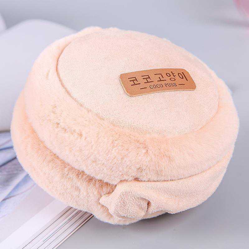 Plush Foldable Earmuffs To Keep Warm In Autumn And Winter.