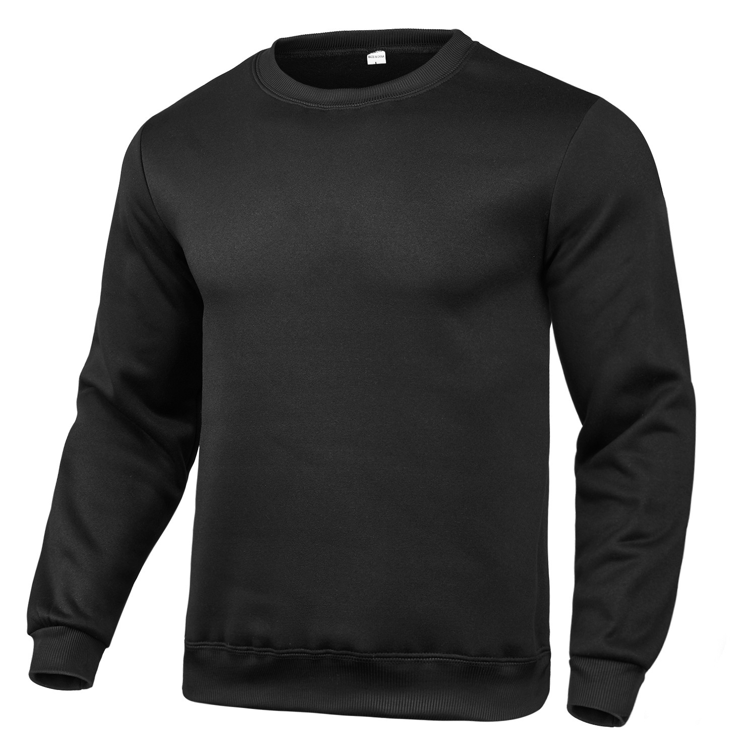 Mens Sweatshirt Heavy Blend Crew Neck Plain Jumper Pullover Casual TOP Warm - Picture 2 of 13