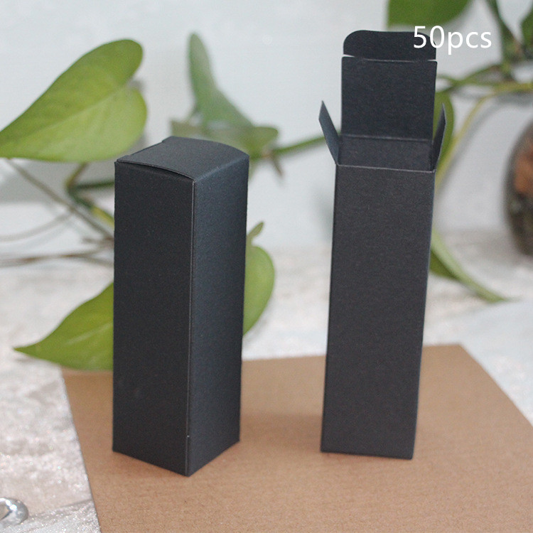 Black Cartoon With Perfume Blank Packaging Cosmetic Carton Printing - 11
