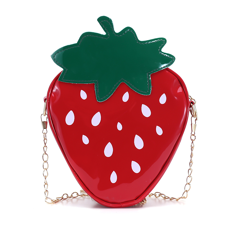 Title 4, Cartoon fruit shoulder bag for women, a stylish...