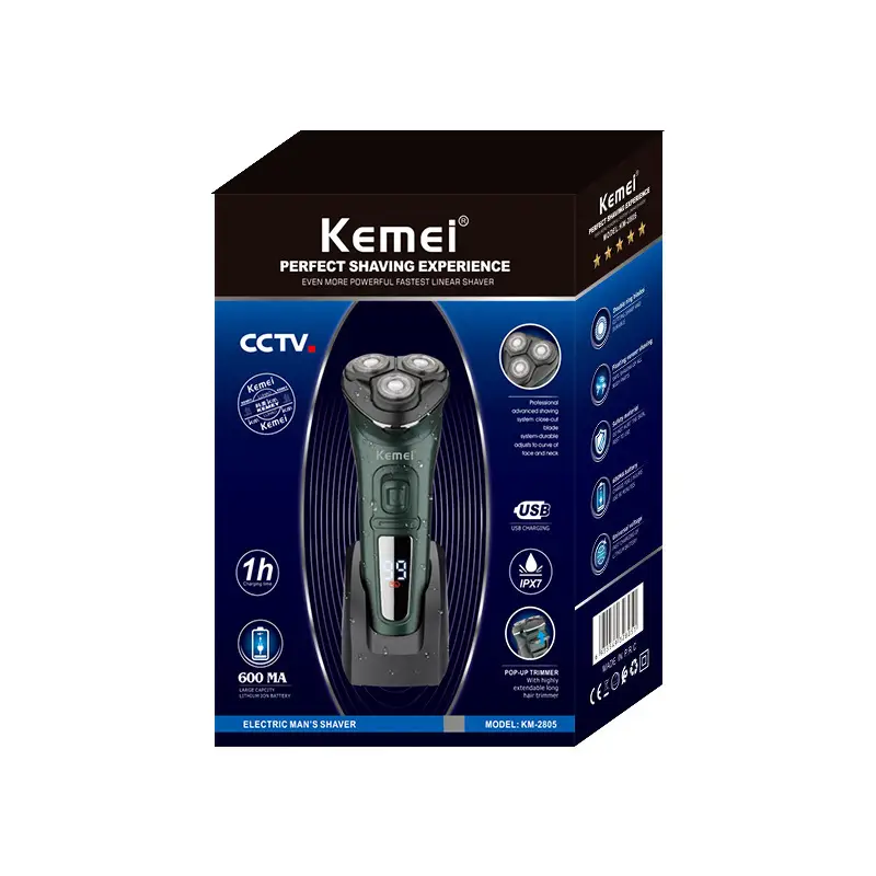 USB Rechargeable Men's Clean Electric Shaver