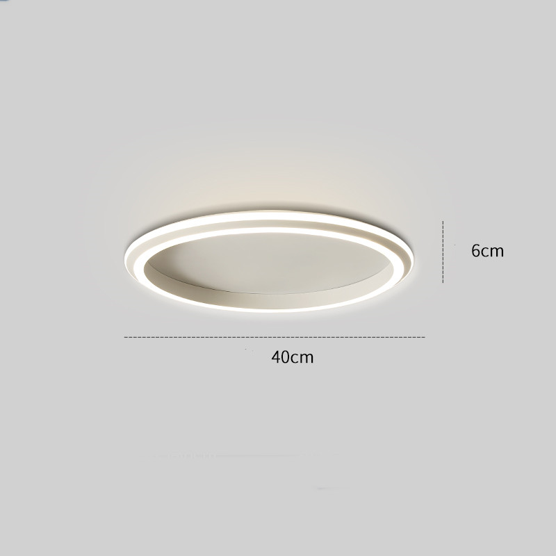 Fashion Minimal Room Lamp Bedroom Creativity – White light, 40cm