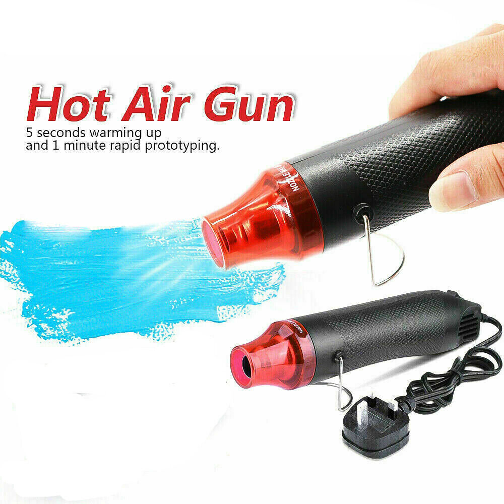 300W Handheld Hot Air Gun Portable Mini Heat Gun For DIY Crafts Shrink Wrapping — foto 12