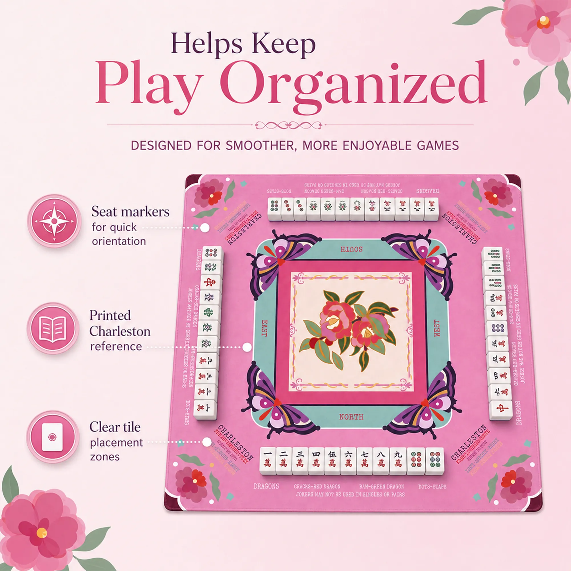 American Mahjong Playing Mat