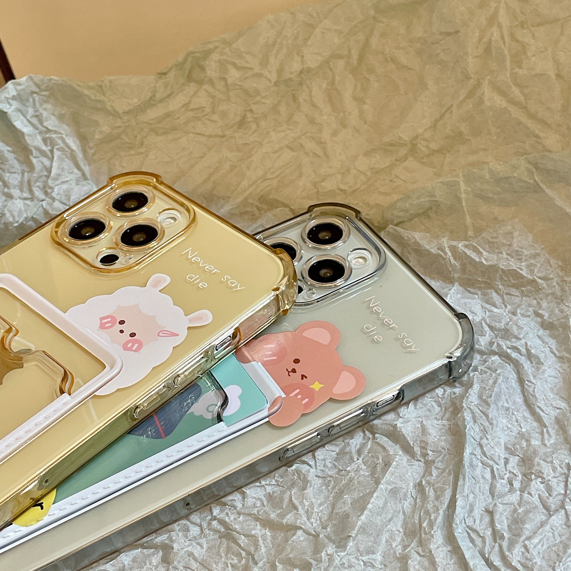 Creative Cute Animal Plastic Phone Case