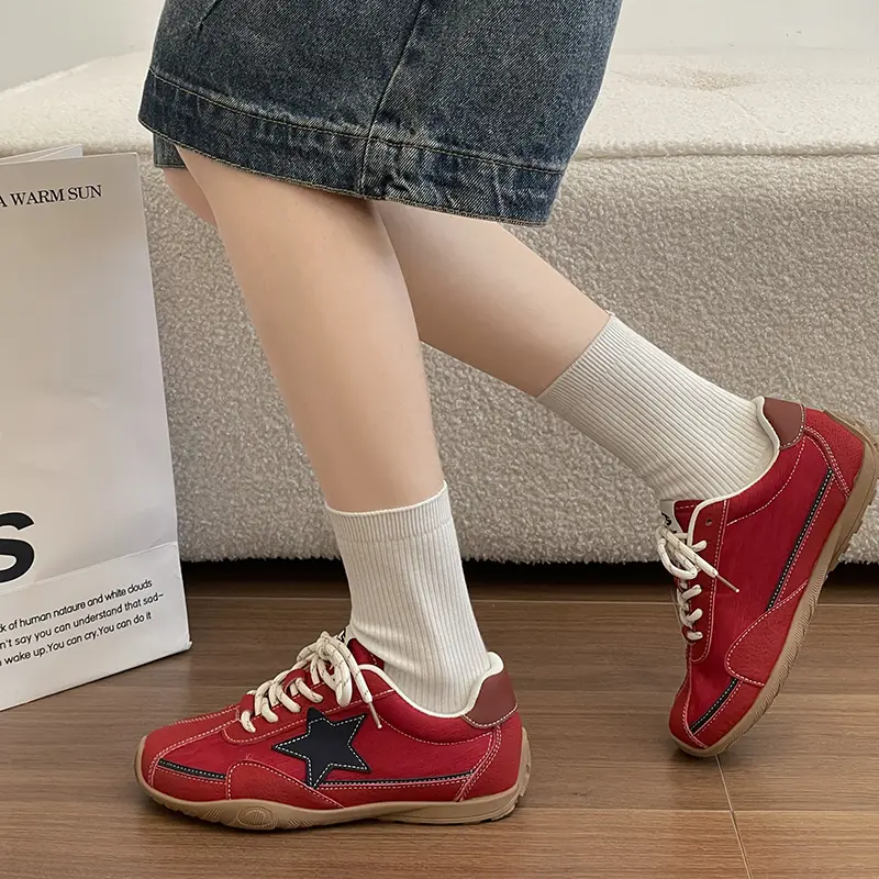 American Vintage Women Canvas Shoes, 2026 Summer Breathable Light Soft Sole Trainers, Versatile Casual Sneakers