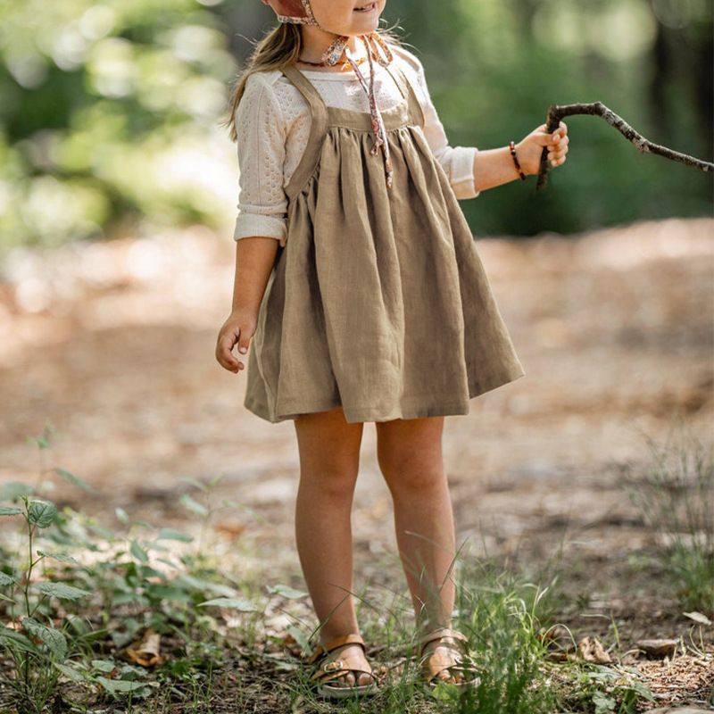 Title 5, Fashion French Cotton And Linen Dress