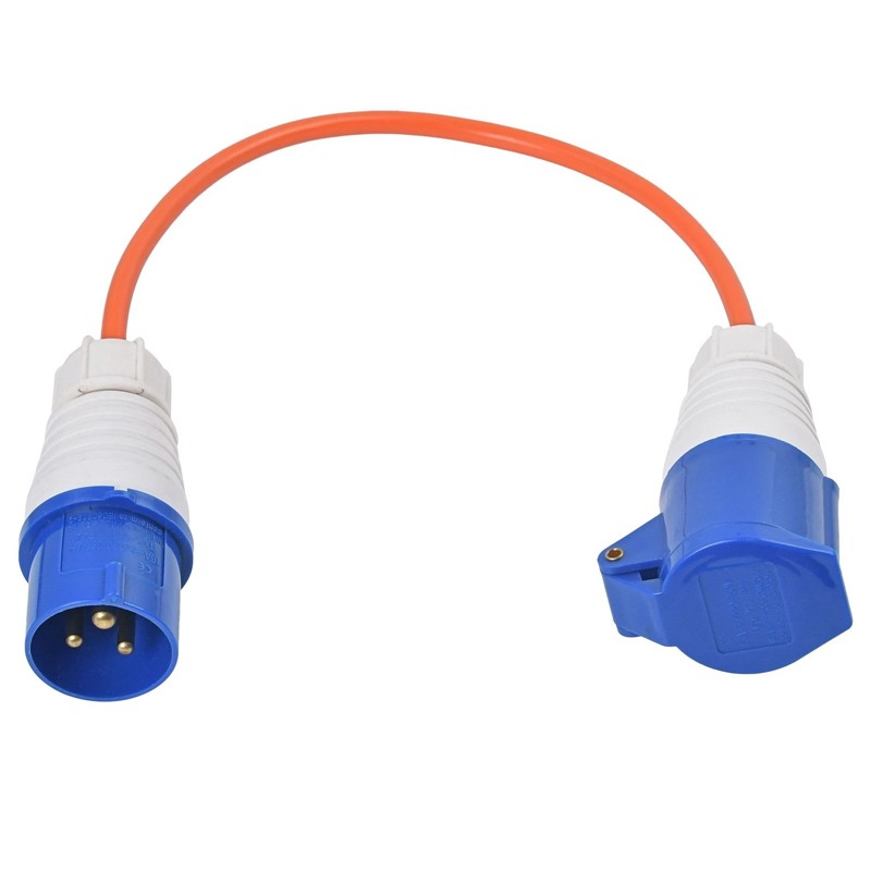 16 Amp Reversed Caravan Camping Outdoor Reverse Polarity Adapter Mains Hook Up D — image 7