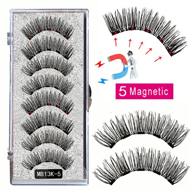 Magnetic False Eyelash Suit Series Magnetic Eyelash Daily Wear Clip Can Be Reused Mb13K - Shop at LoveMi