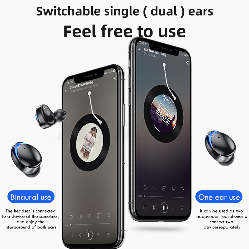 Bluetooth Headset Wireless In-ear Headset New Private Model Factory - Image 2