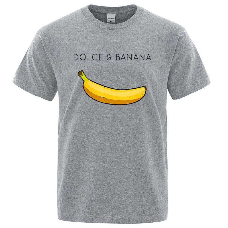 Title 6, Dolce Banana Fashion Print Heren T-shirts