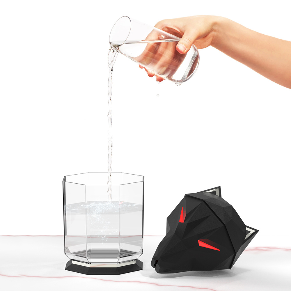 Увлажнитель воздуха War Wolf, ультразвуковой диффузор воздуха, красочные огни, увлажнитель воздуха, нано-спрей, товары для дома и рабочего стола