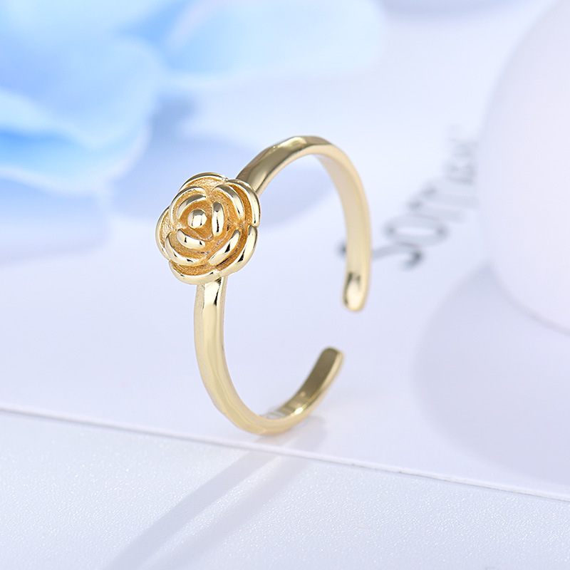 Title 2, Elegant and beautiful rose ring for women, a st...