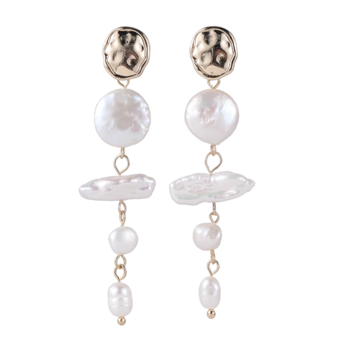 PIPA Pearl Stud Earrings