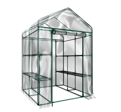 Outdoor And Indoor Small Greenhouses, Portable Greenhouses, Multi-layer Plant-growing Racks With Polyethylene Covers