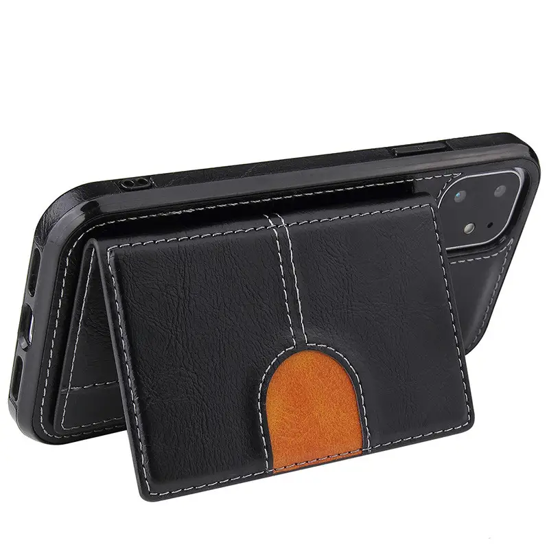 Mobile Phone Case Premium Sense Card Holster Anti-fall