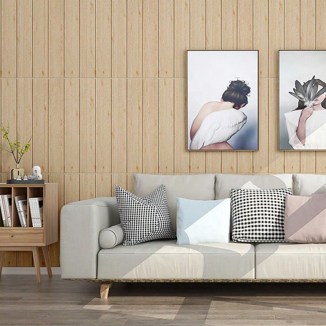 30pcs Wall Stickers, Self-adhesive Wallpaper, For Decorating Bedroom Living Room