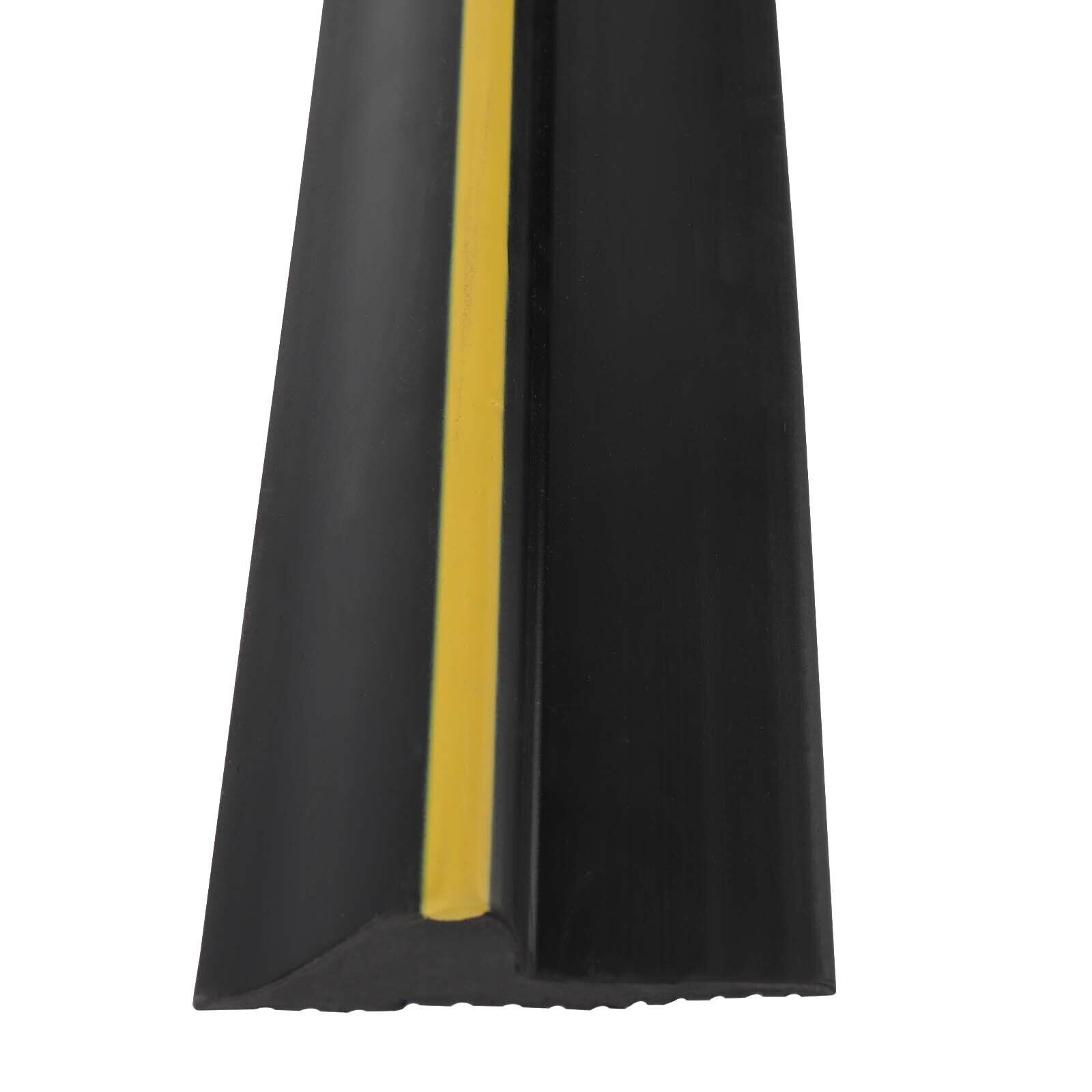 8ft Universal Seal Garage Door Floor Threshold Black Rubber