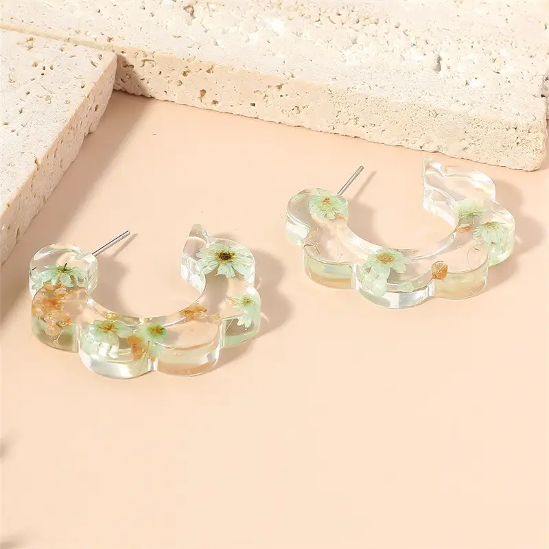 Women's High Fashion Personality Acrylic Earrings