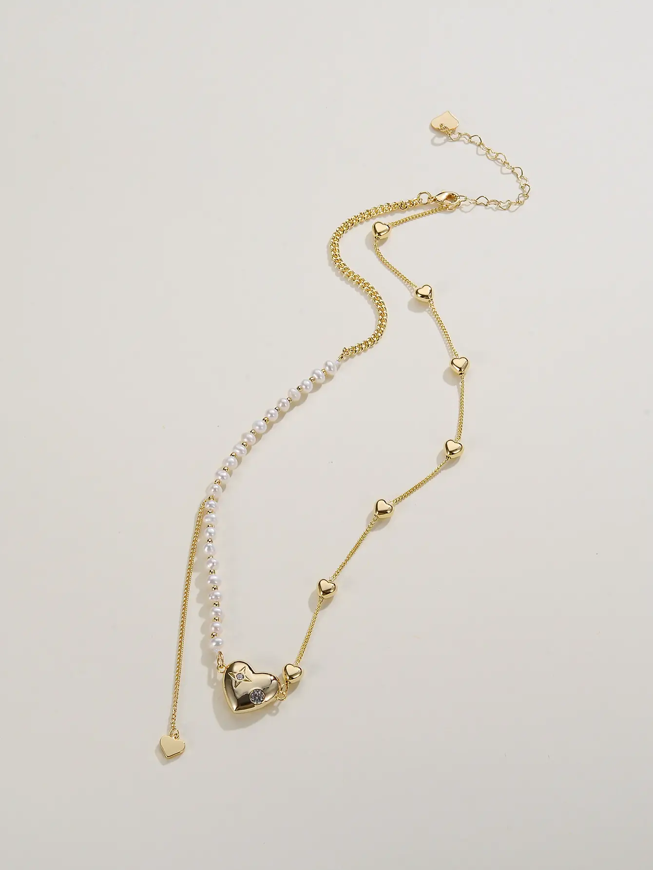 European And American Vintage Classic Metal Clavicle Chain