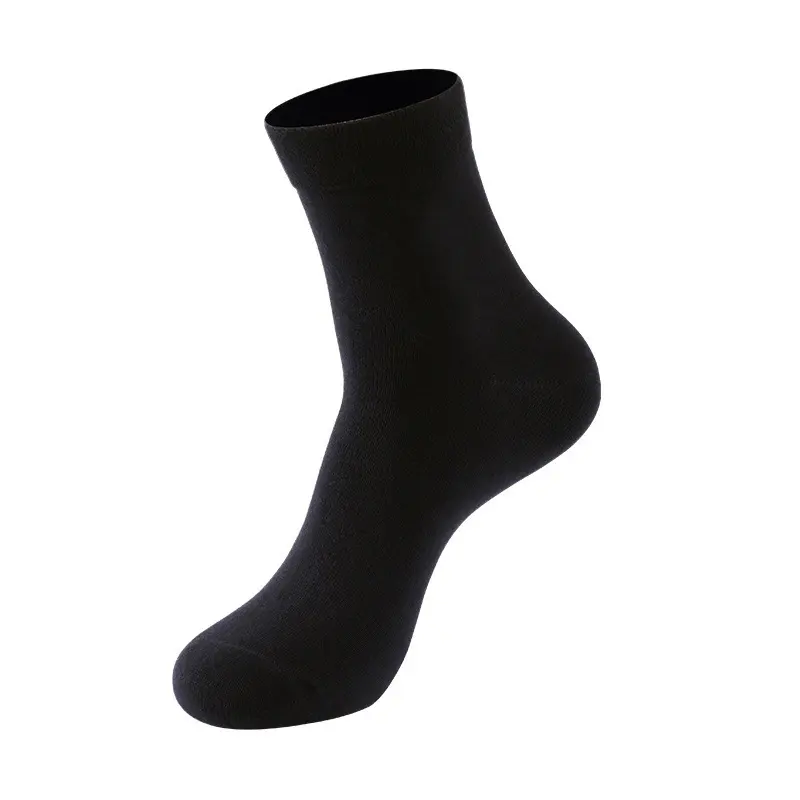 Sweat Absorbent and Deodorant Socks Four Seasons Solid Color