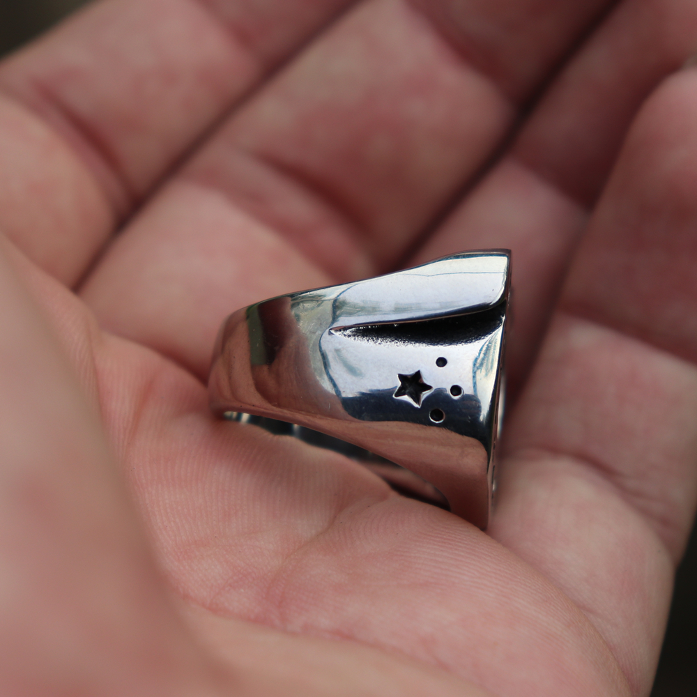 Fashion Personality Hipster Horseshoe Closed Ring