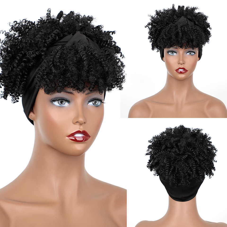 Black With Bangs Without Heads