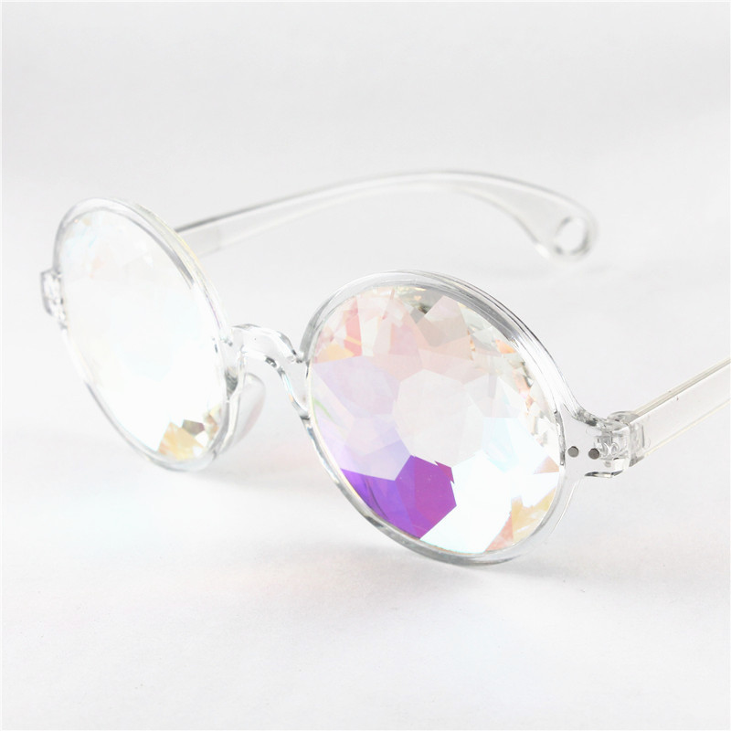 Title 3, Kaleidoscope Concert Sunglass Rainbow Edged Mos...