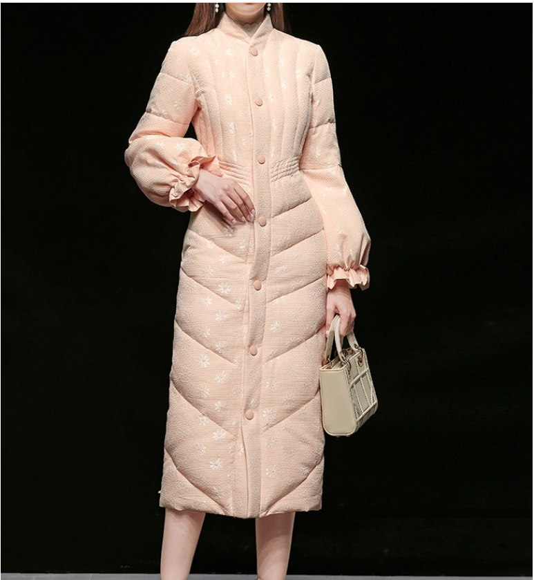 Elegant And Thin All Match Lantern Down Jacket