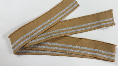 Silver khaki wire