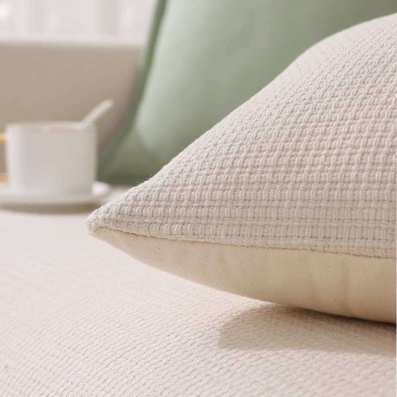 Title 1, Pure Cotton And Linen Sofa Cushion Four Seasons...