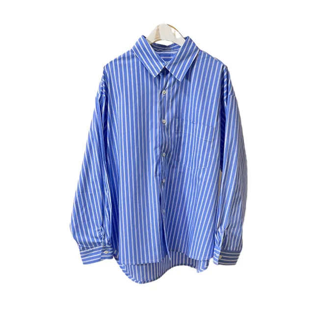 The Niche Blue And Shirt Has A Chic Design Blue - Shop at LoveMi