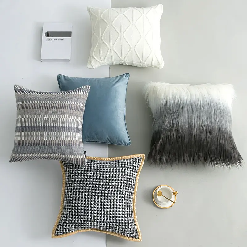 Home Furnishing Pillow Combination Fabric Sofa Decorative