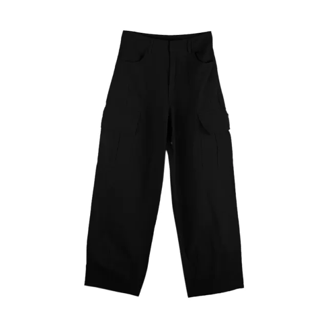 Women's Black High Waist Workwear Casual Trousers Black - Shop at LoveMi
