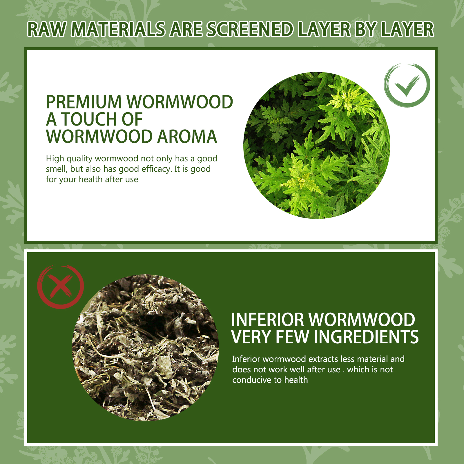 South Moon Wormwood Foot Pad, Relieve Body Stress Slimming And Toning Foot Care Improves Circulation