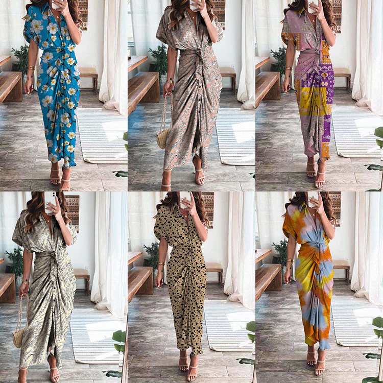 Fashion Design Sense Sexy Elegant Mature Dress
