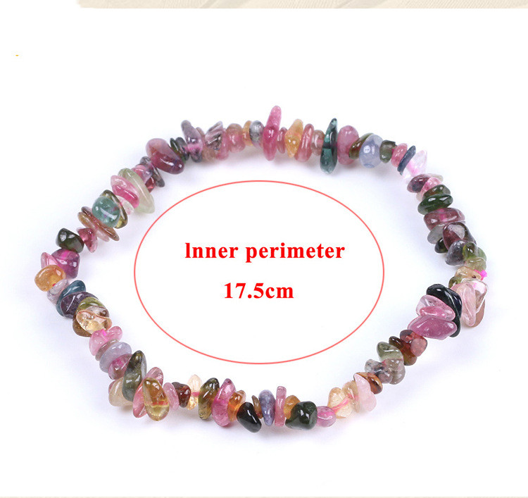 Handmade Crystal Chip Irregular Gravel Bracelet Female