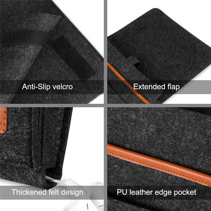 Felt Bedside Sofa Arm Rest Tidy Storage Organizer Holder Chair Couch Hanging Bag 5