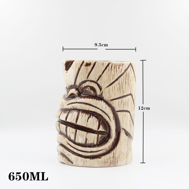 Cute bear wine ceramic cup