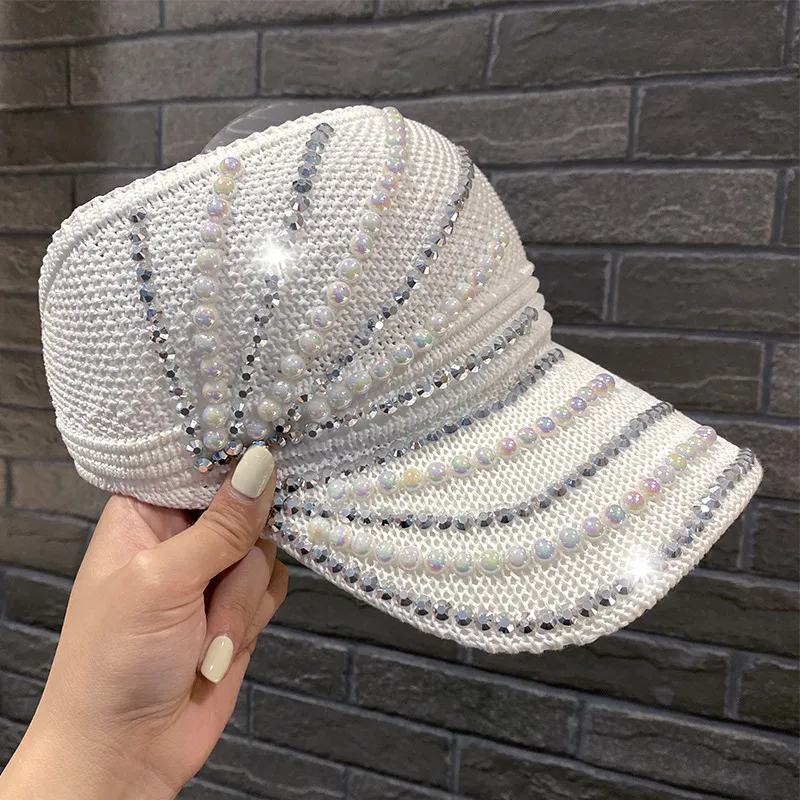 Casual And Versatile Empty Top Hat - Pure White