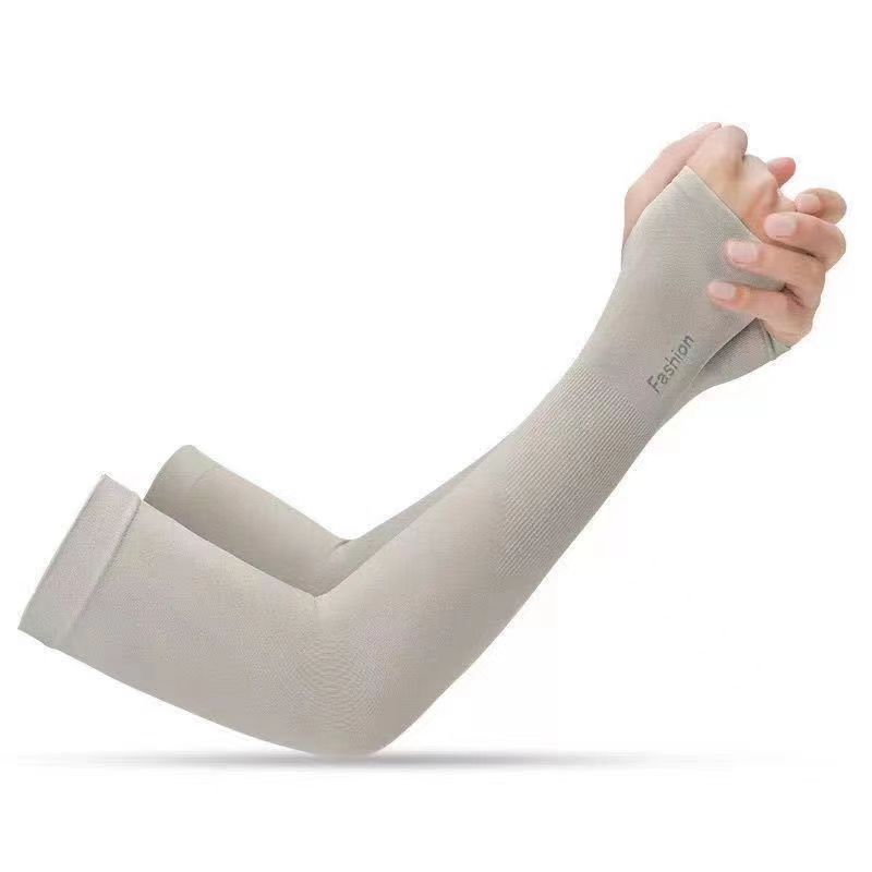 Unisex Cooling Ice Silk Sun Sleeves - UV Protection Thin Arm Guards For Outdoor Cycling, Breathable & Quick-Dry, One Size Fits Most, Elegant Gift Box