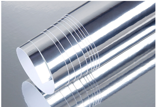 Silver electroplated film